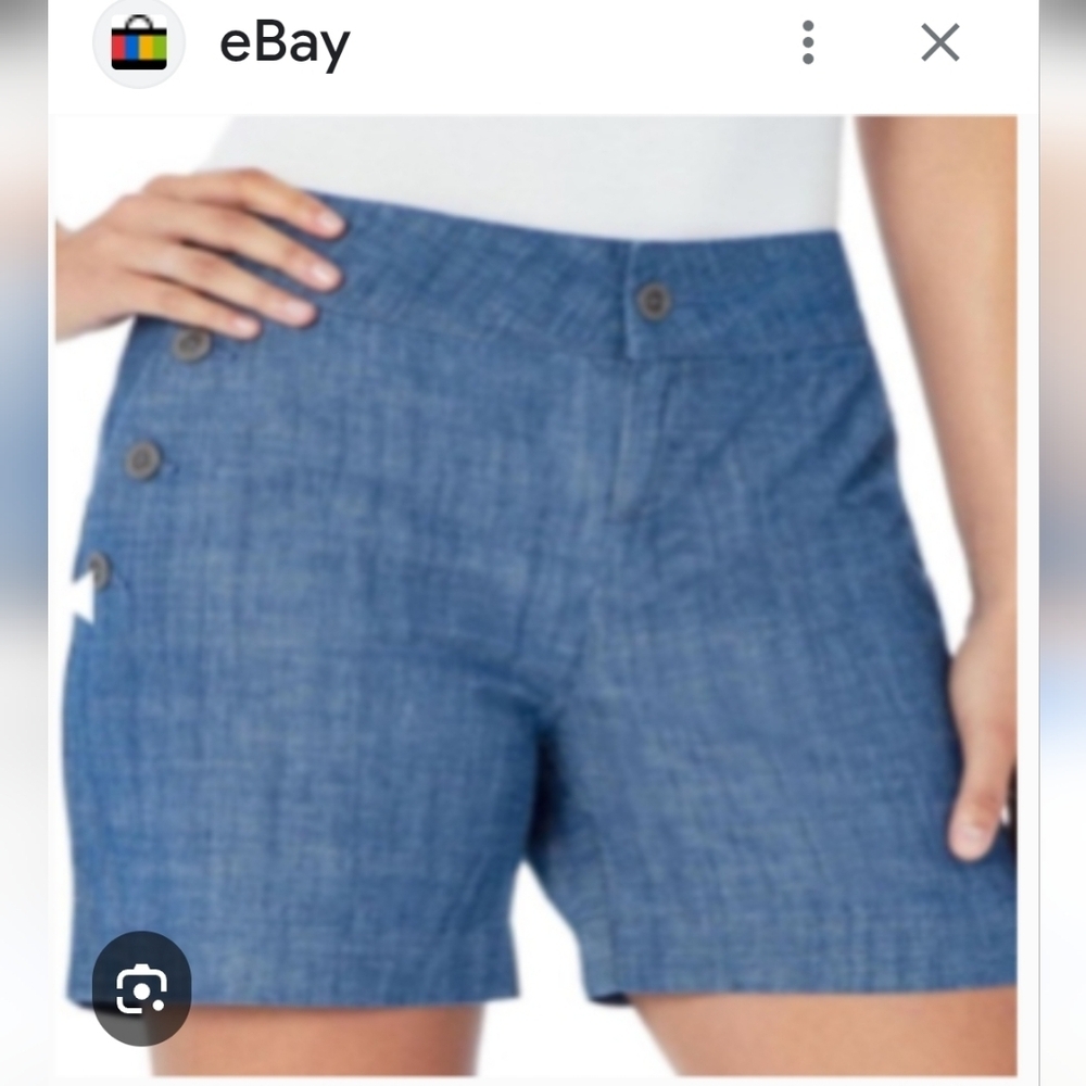 The Limited Women's Denim Blue Shorts